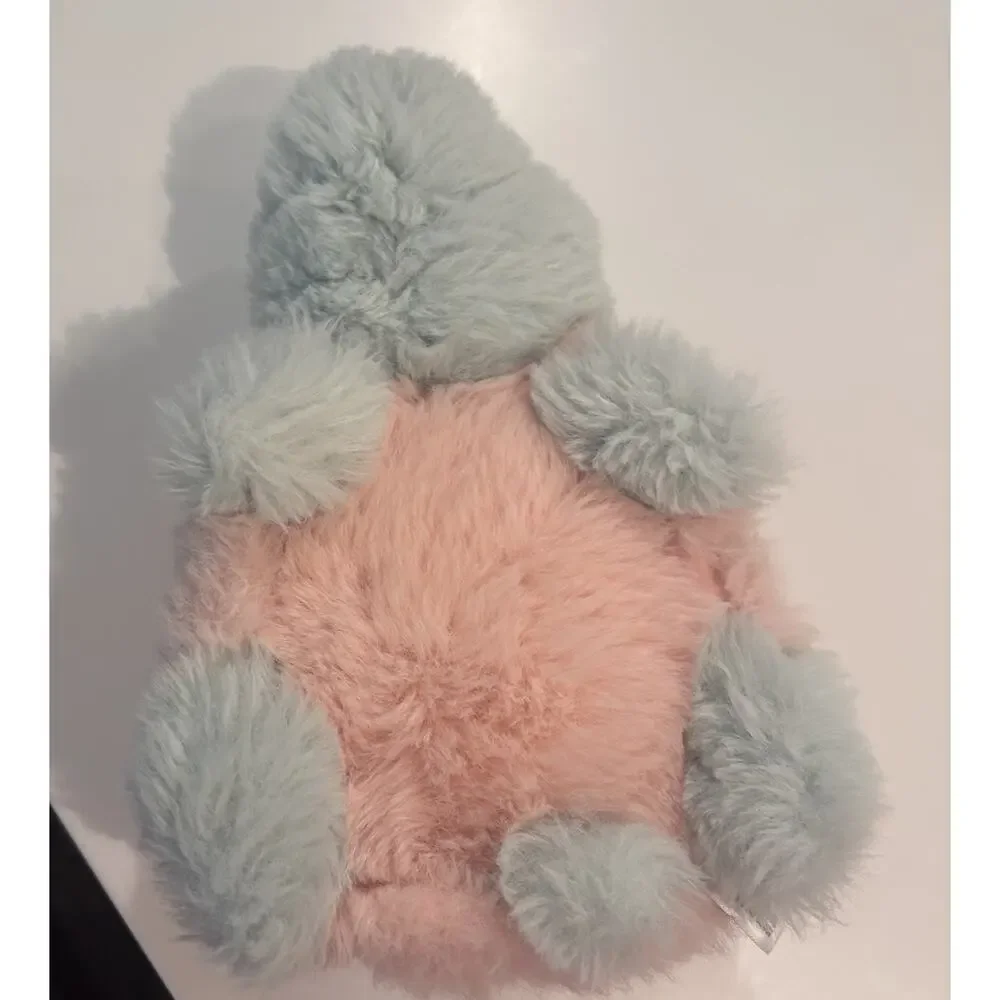 World’s Softest Plush 10” Pink Green Turtle Beverly Hills Teddy Bear